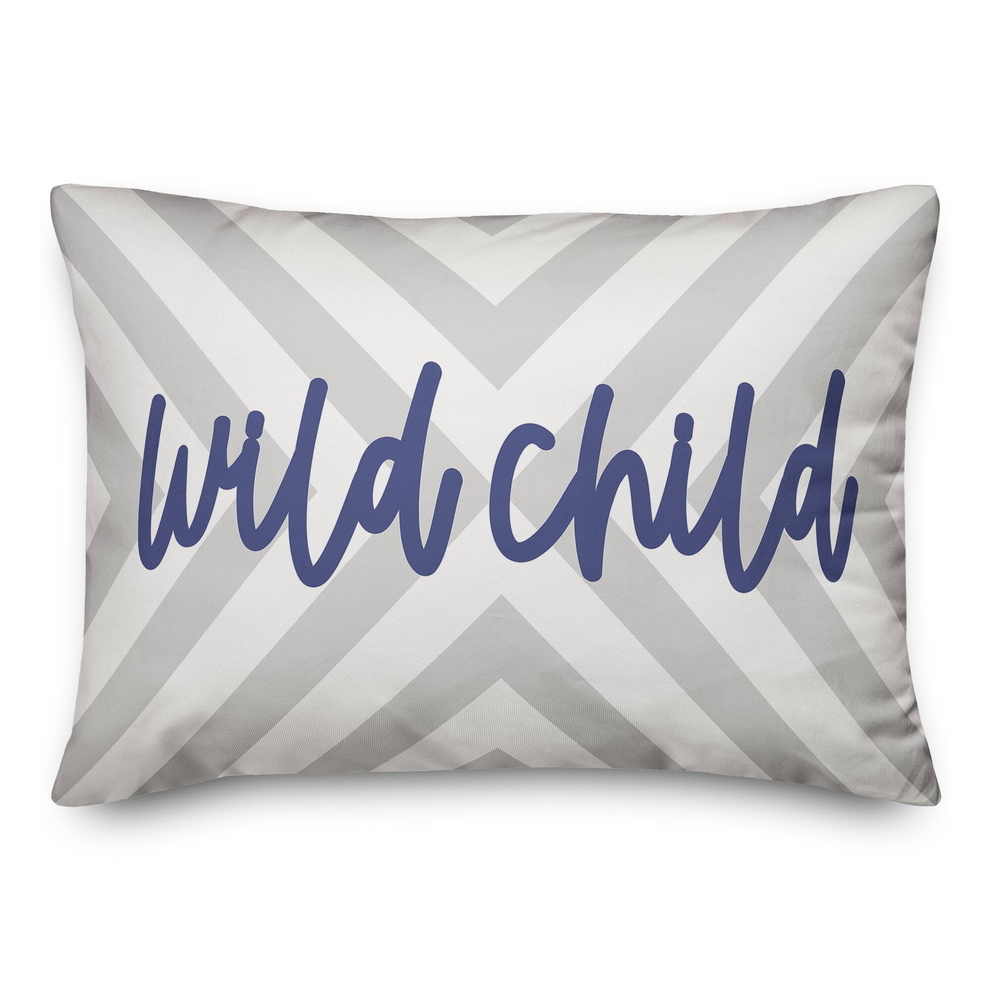 Wild Child 20" x 14" Throw Pillow
